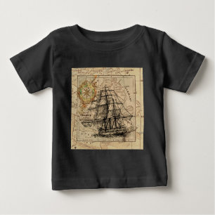 T-shirt Pour Bébé Antique Old General France