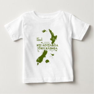 T-shirt Pour Bébé Aotearoa est ma maison