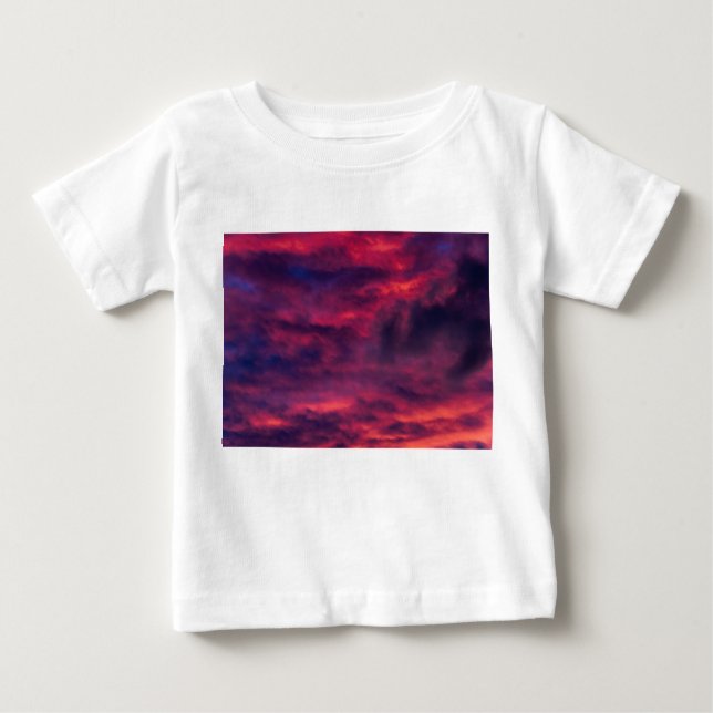 T-shirt Pour Bébé août rouge (Devant)