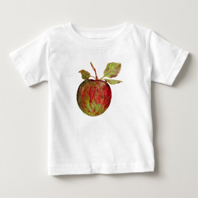 T-shirt Pour Bébé Apple (Devant)