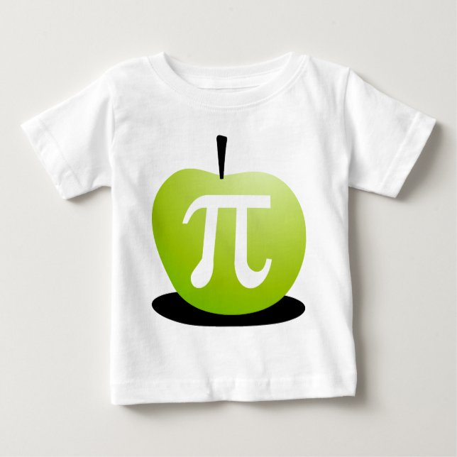 T-shirt Pour Bébé Apple pi (Devant)