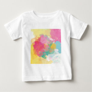 T-shirt Pour Bébé Aquarelles Pastel