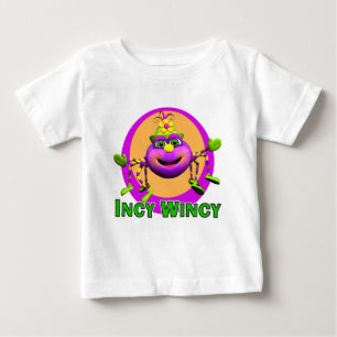 T-shirt Pour Bébé Araignée de GiggleBellies Incy WIncy