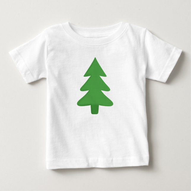 T-shirt Pour Bébé Arbre (Devant)