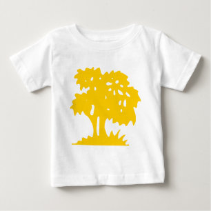 T-shirt Pour Bébé Arbre à dessin - Ambre