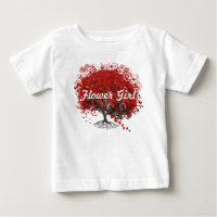 Arbre à feuilles de coeur rouge