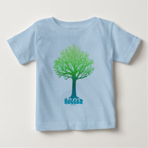 T-shirt Pour Bébé Arbre vert de Hugger