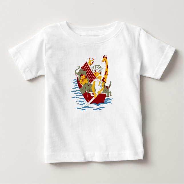 T-shirt Pour Bébé Arc de Noé (Devant)