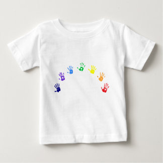 T-shirt pour bébé arc-en-ciel