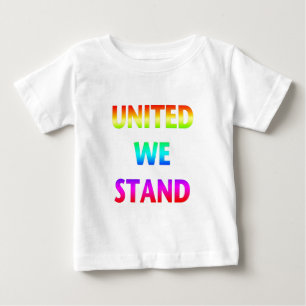 T-shirt Pour Bébé Arc-en-ciel Unité