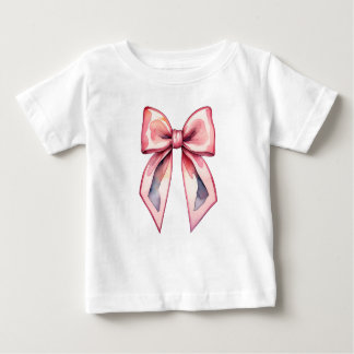 T-shirt Pour Bébé arc rose