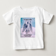 Archange de bébé Michael White T-shirt