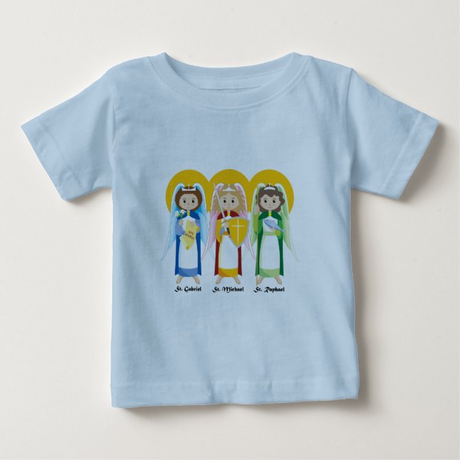 T-shirt Pour Bébé Archanges (Devant)