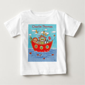 T-shirt Pour Bébé Arche de Noé personnalisée