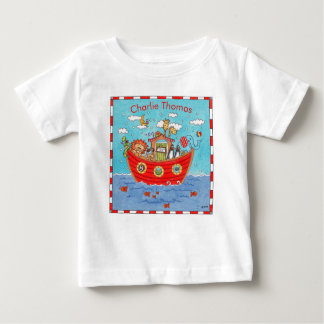 T-shirt Pour Bébé Arche de Noé personnalisée