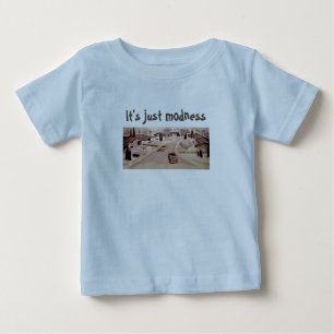 T-shirt Pour Bébé Architecture moderne de la moitié du siècle