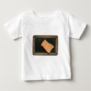 T-shirt Pour Bébé Ardoise Passer l'éponge Vinatge School Slate Baby