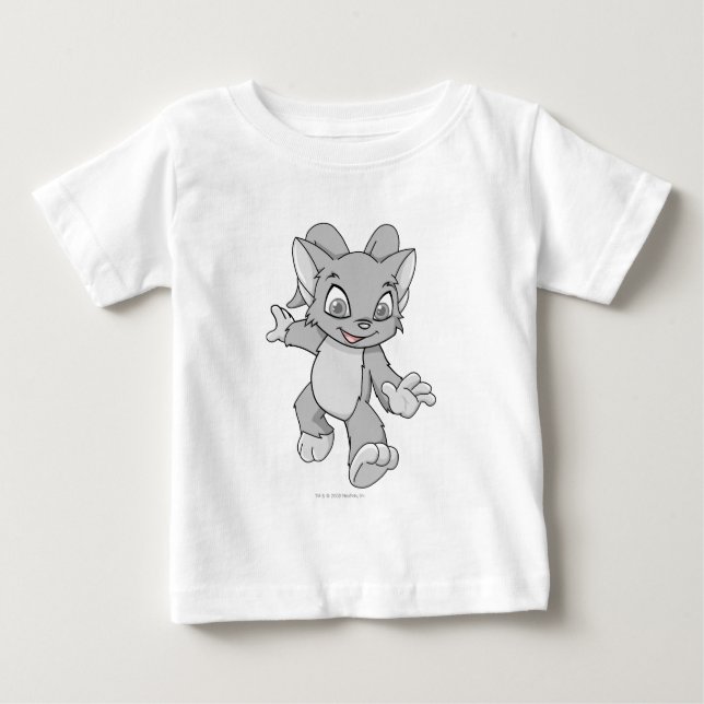T-shirt Pour Bébé Argent d'Acara (Devant)