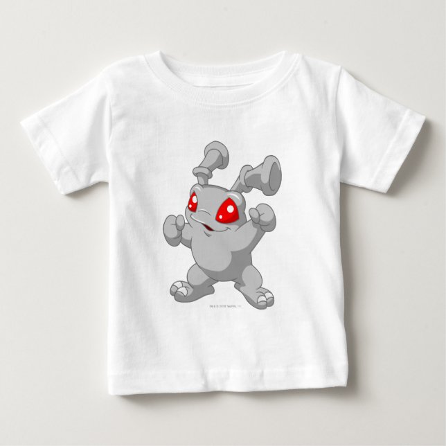 T-shirt Pour Bébé Argent de Grundo (Devant)