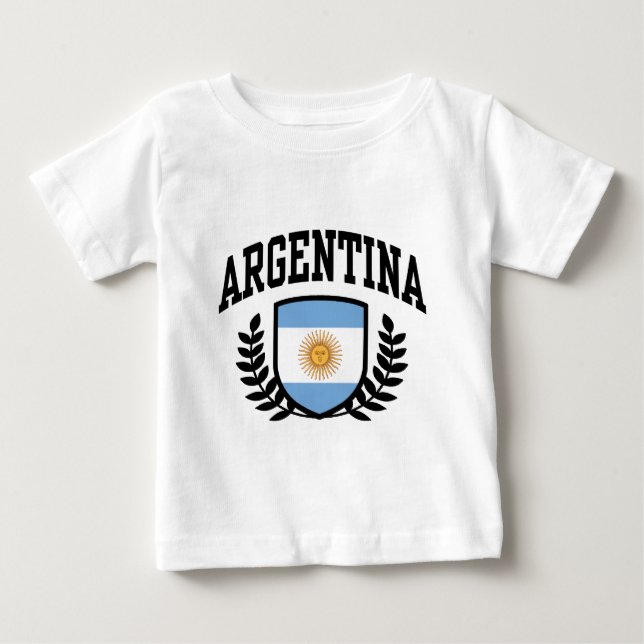 T-shirt Pour Bébé Argentine (Devant)