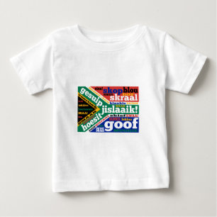 T-shirt Pour Bébé Argot et colloques sud-africains