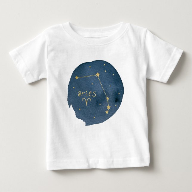 T-shirt Pour Bébé Aries (Devant)
