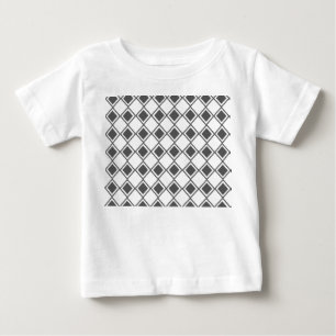 T-shirt Pour Bébé Arlequin gris