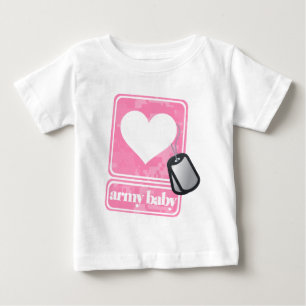T-shirt Pour Bébé Armée Baby (fille)