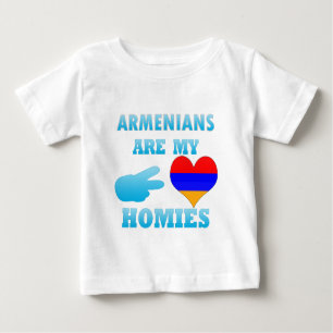 T-shirt Pour Bébé Armenians are my Homies