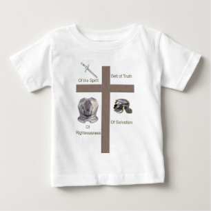 T-shirt Pour Bébé Armoiries complètes de Dieu Produits chrétiens