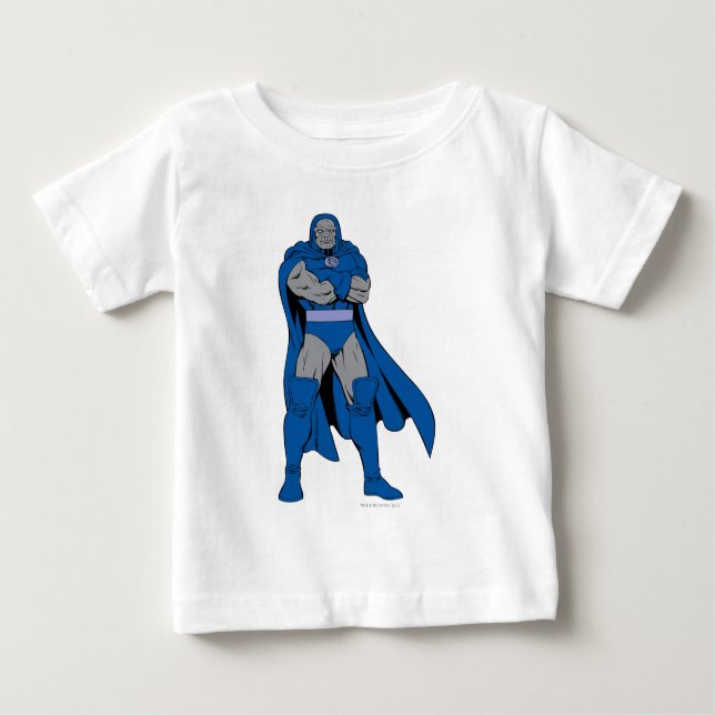 T-shirt Pour Bébé Armoiries de Darkseid croisées (Devant)