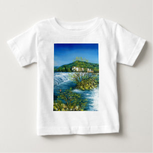 T-shirt Pour Bébé ARNO RIVER À ROVEZZANO Florence Paysage toscan