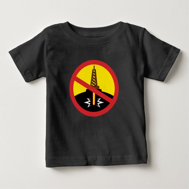 T-shirt Pour Bébé Arrêter le fractionnement (Devant)