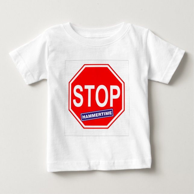 T-shirt Pour Bébé Arrêtez Hammertime (Devant)