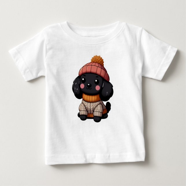 T-shirt Pour Bébé arrière - plan blanc net simple autocollant émoji  (Devant)