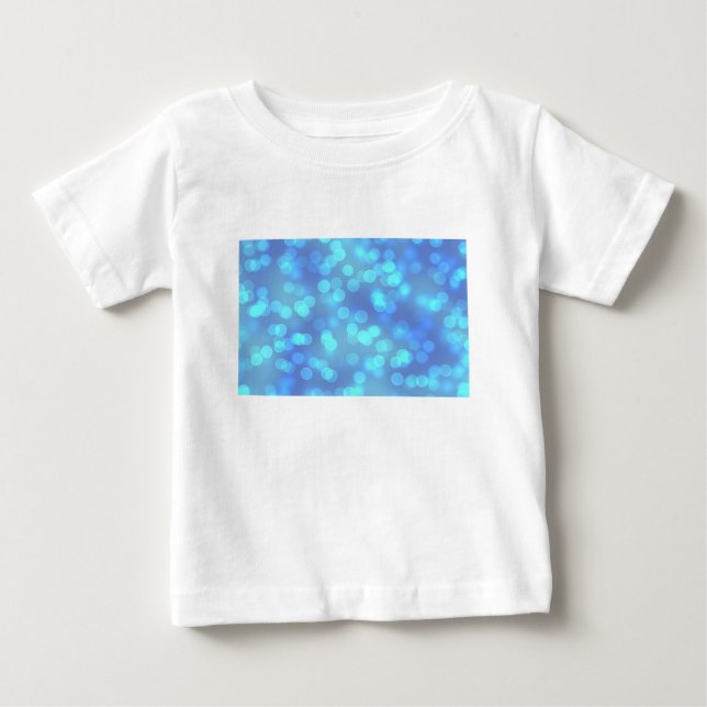 T-shirt Pour Bébé Arrière - plan Blue Lagoon (Devant)