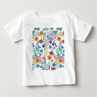 Arrière - plan floral exotique coloré Motif-23145