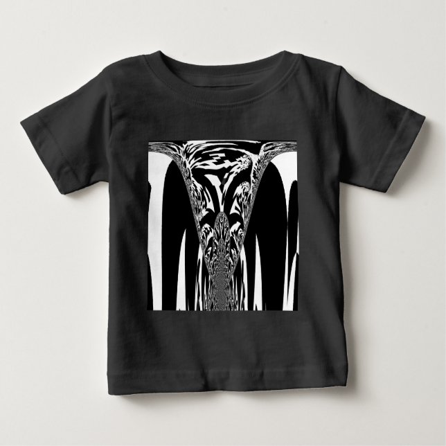 T-shirt Pour Bébé Art Abstrait africain (Devant)