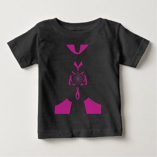 T-shirt Pour Bébé Art de sensibilisation au cancer du sein Imprimer