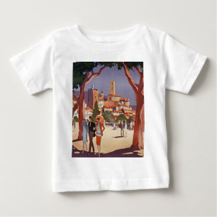 T-shirt Pour Bébé Art d'été vintage Grasse