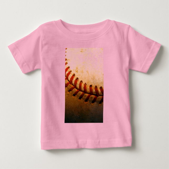 T-shirt Pour Bébé Art du baseball (Devant)