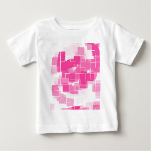 T-shirt Pour Bébé Art géométrique "de tarte sablée de fraise"