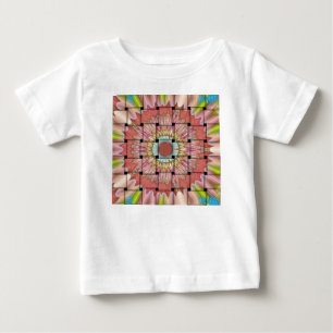 T-shirt Pour Bébé Art inspiré par l'Afrique Imprimé- Design géométri