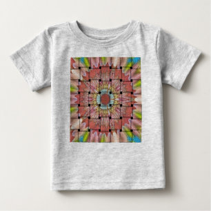 T-shirt Pour Bébé Art inspiré par l'Afrique Imprimé- Design géométri