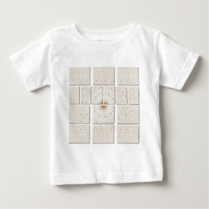 T-shirt Pour Bébé Art Motif Africain Traditionnel Motif Motif Mosaïq