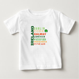 T-SHIRT POUR BÉBÉ ART SUBWAY D'IRLANDE