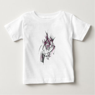 T-shirt Pour Bébé Art tribal abstrait coloré électrique Tattoo