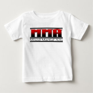 T-shirt Pour Bébé Arts martiaux mélangés noir et rouge de MIXED