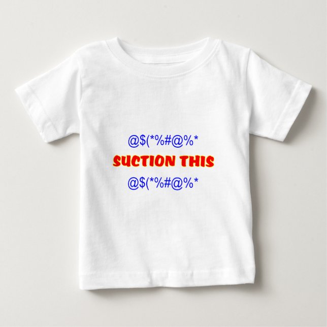 T-shirt Pour Bébé Aspiration ceci (Devant)
