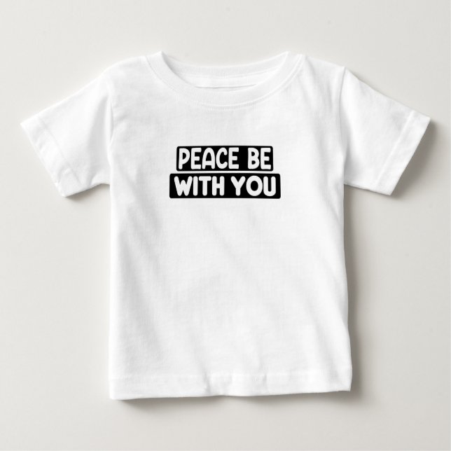 T-shirt Pour Bébé Assalamu Alaikum warahmatullah Paix Soyez Avec Vou (Devant)